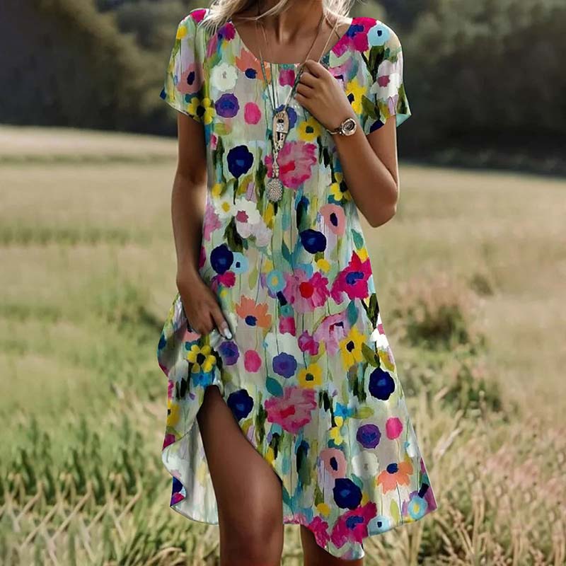 Isla™ | Colorful Floral Dress