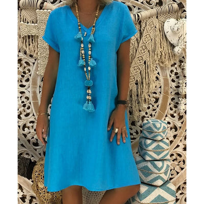 Dahlia | V-Neck Casual Dress