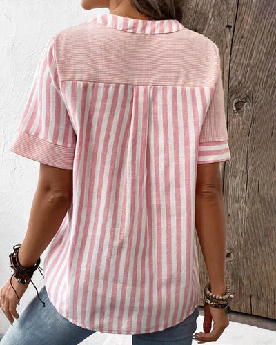 Sophie™ | Elegant Striped Blouse